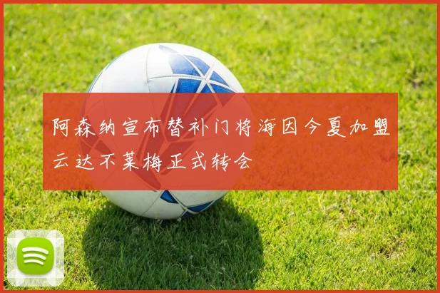 阿森纳宣布替补门将海因今夏加盟云达不莱梅正式转会